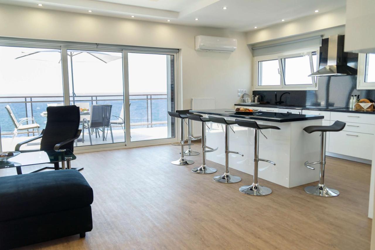 Blue Dreams - Spectacular Sea View Apartment In Aten Exteriör bild